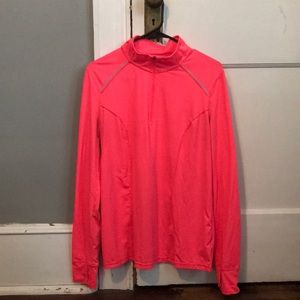 Hot pink workout top